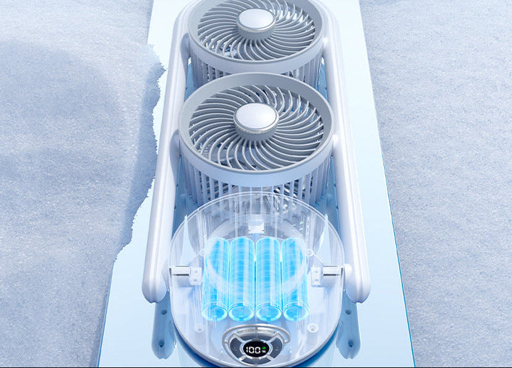 Ladies Portable Double Fan Kalsten