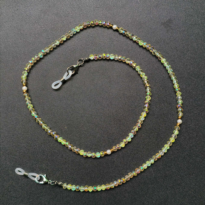 Elegant glasses holder chain with colorful beads Kalsten