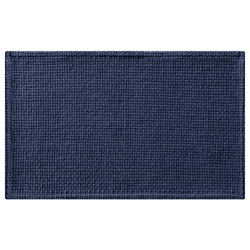 Textured Natural Fiber Bath Mat Kalsten