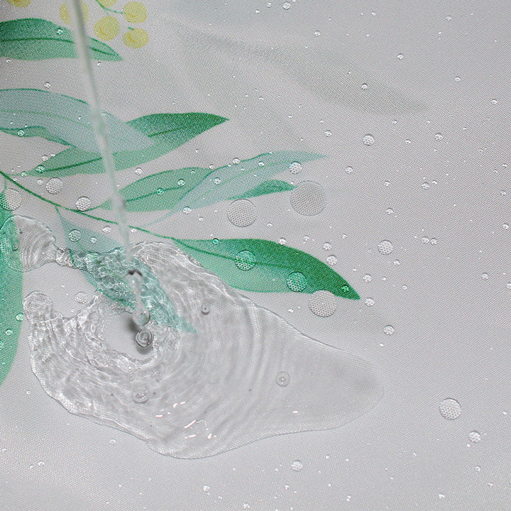 Women's Vibrant Citrus Print Shower Curtain Kalsten