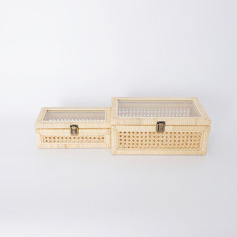 Handcrafted Decorative Woven Storage Box Acalora
