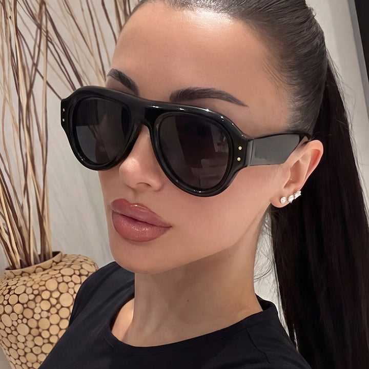 Women unique sunglasses in retro style Kalsten