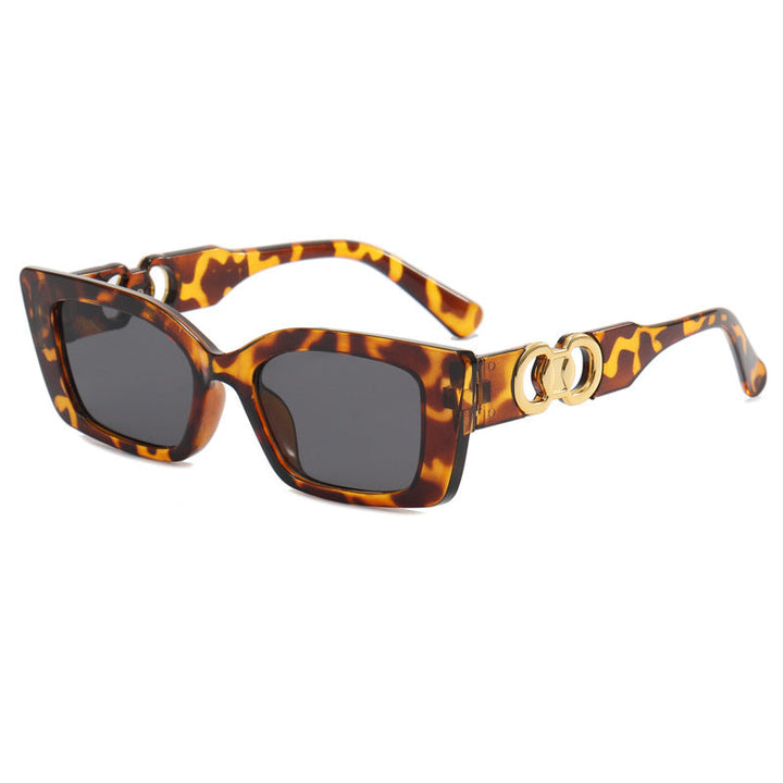 Women's Rectangular Designer Sunglasses with Luxurious Accents Kalsten