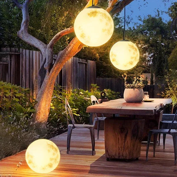 Outdoor LED Hanging Globe Lights Kalsten