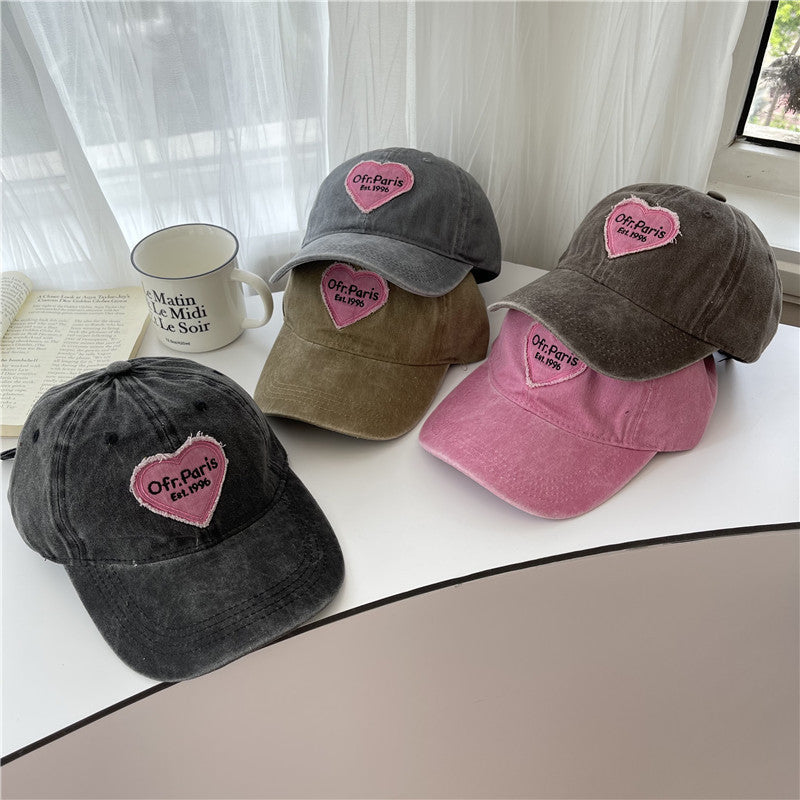 Women's Vintage-Inspired Embroidered Baseball Cap Kalsten