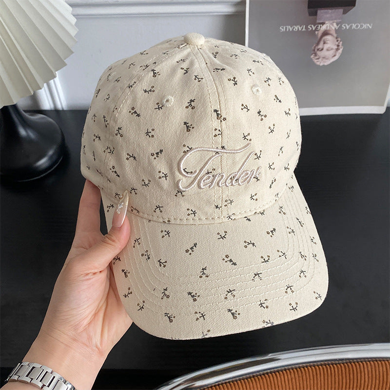 Women's Trendy Floral Print Baseball Cap Kalsten