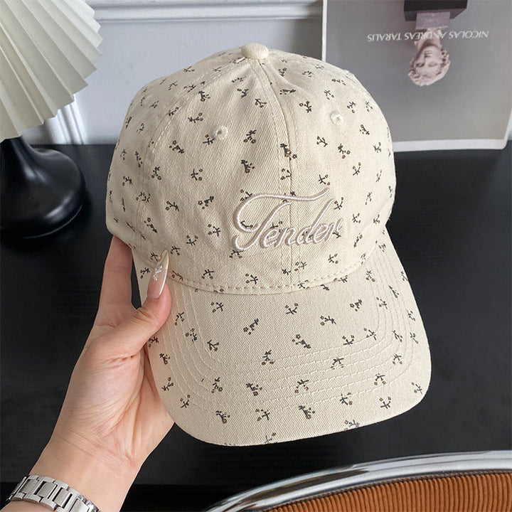 Women's Trendy Floral Print Baseball Cap Kalsten