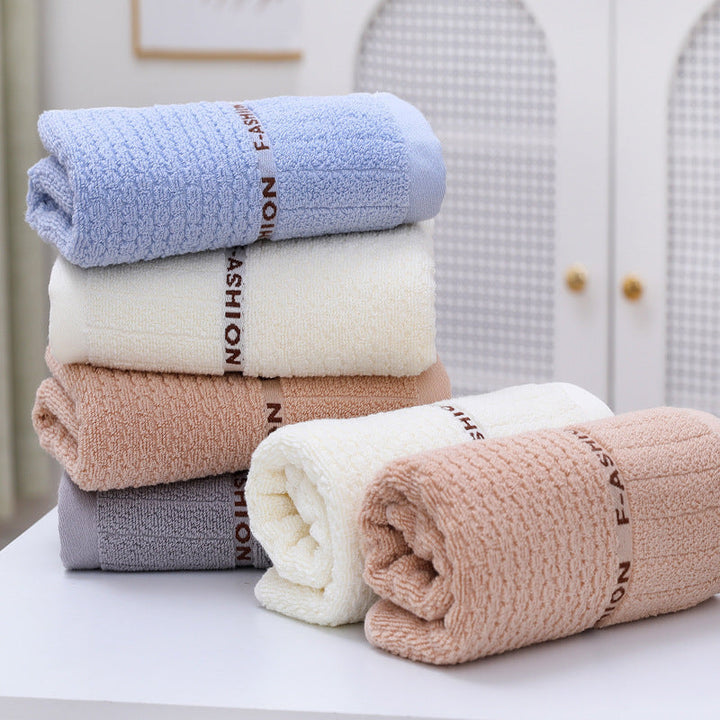 Women's towel with modern waffle texture Kalsten