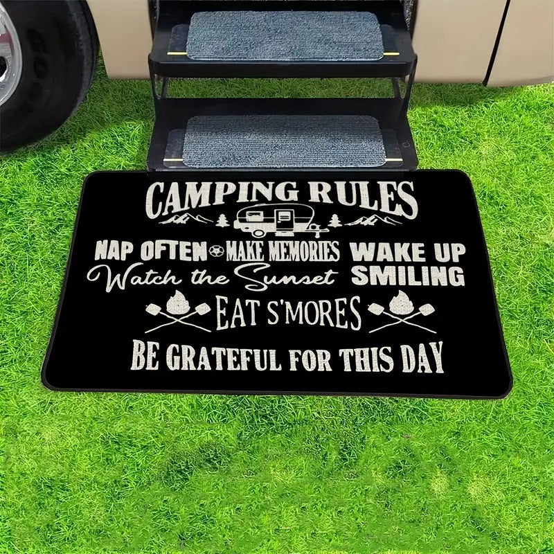 Welcome Warning Doormat Kalsten