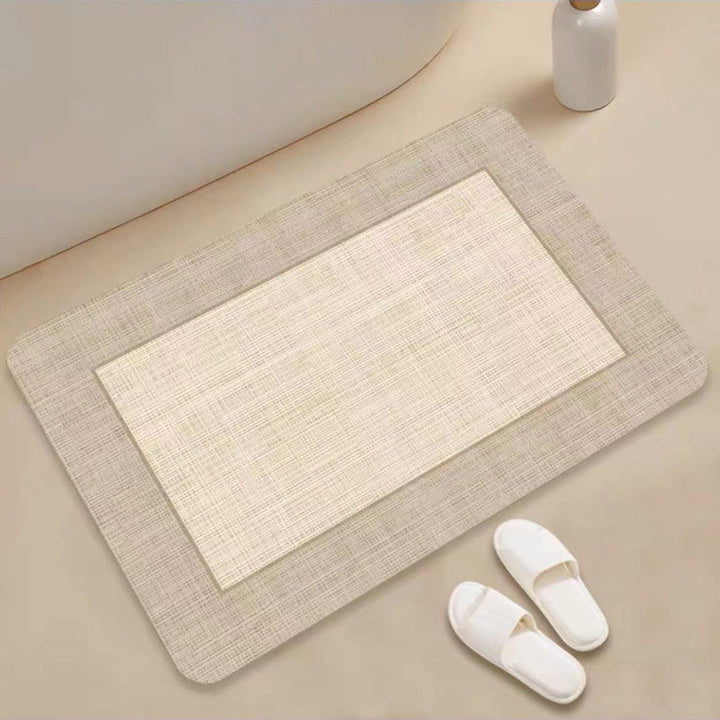 Stylish Geometric Pattern Bath Mat Kalsten