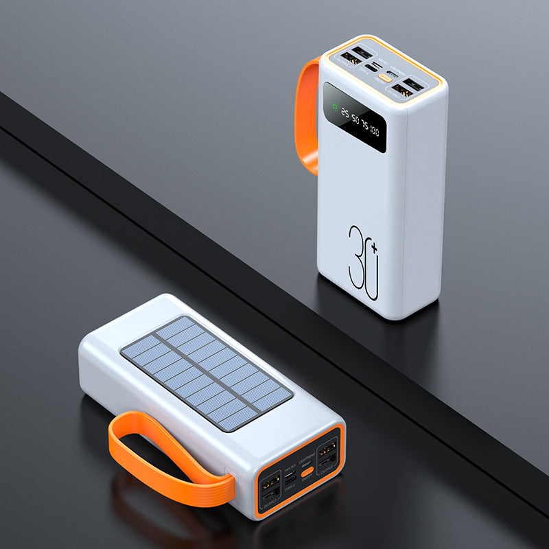 Solar Power Bank with Fast Charging Function and Integrated USB Ports Kalsten