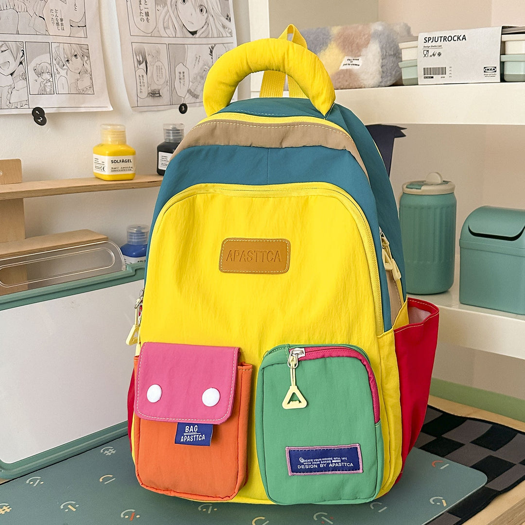 Fun and Functional Multi-Pocket School Backpack