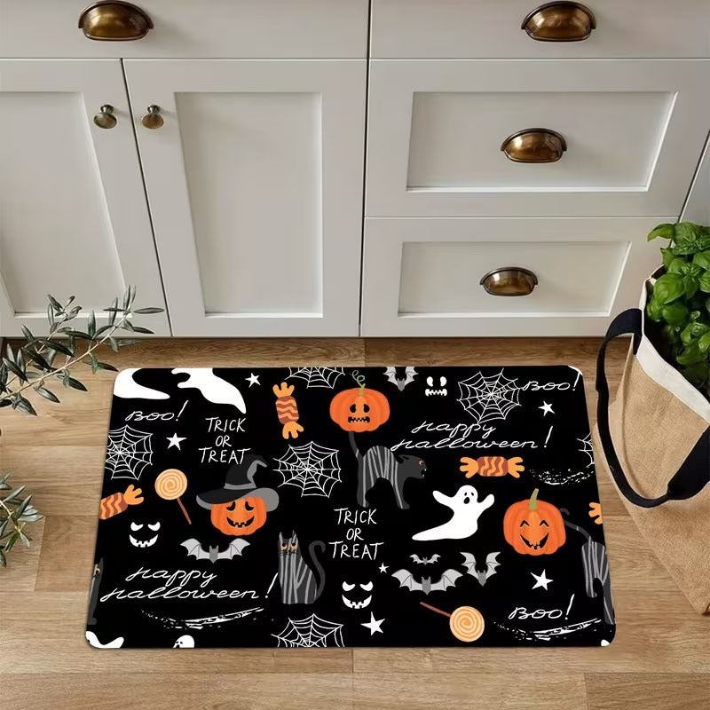 Horror-Themed Welcome Mat Acalora