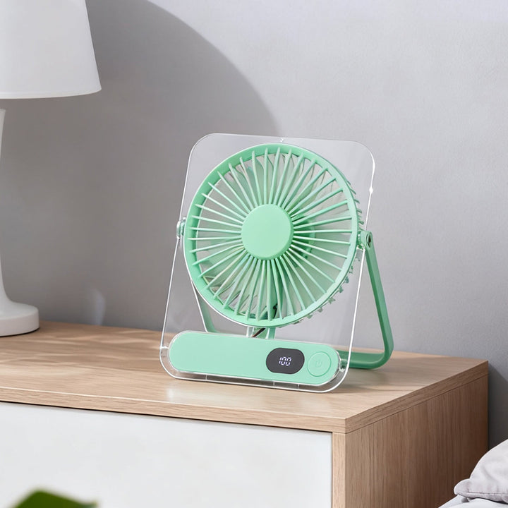 Adjustable Rechargeable Desk Fan Kalsten