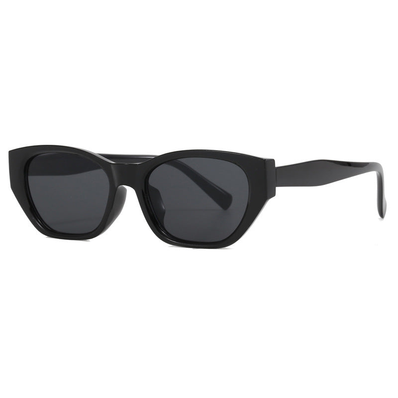 Ladies Cat-Eye Sunglasses with transparent, geometric frame Kalsten