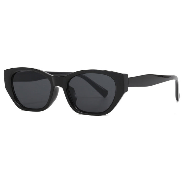 Ladies Cat-Eye Sunglasses with transparent, geometric frame Kalsten