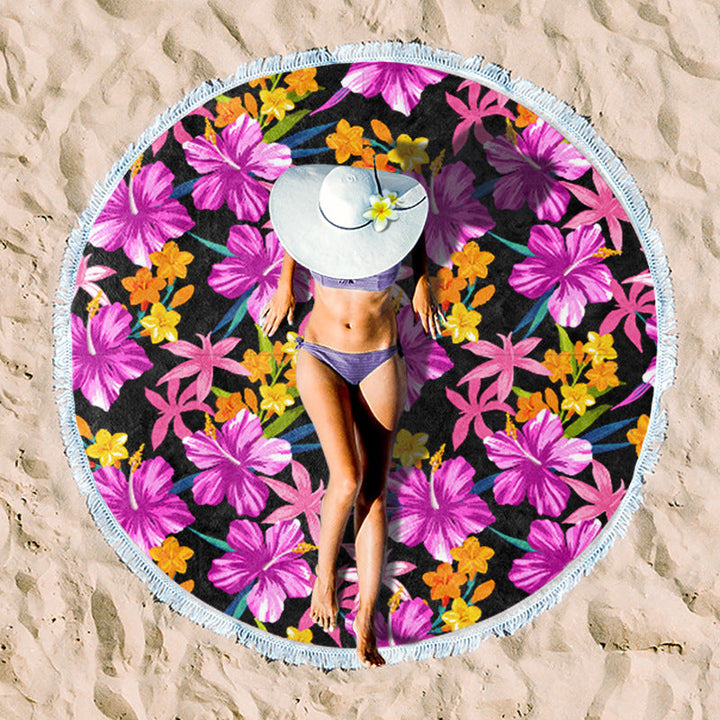 Rundstrand towel with unique sunset design Kalsten