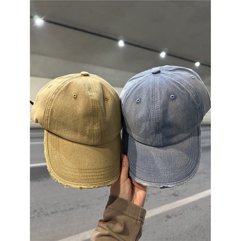 Women's Distressed Denim Baseball Cap Kalsten 1784084028