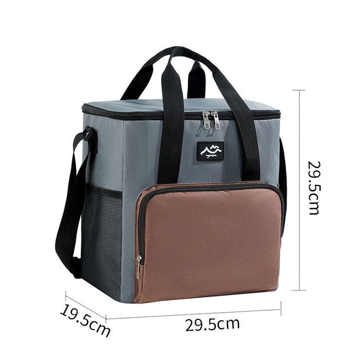 Women's insulated cooler bag with practical stowable carrying strap Kalsten