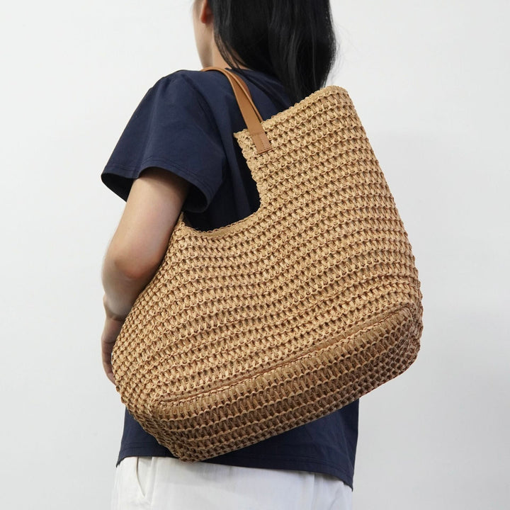 Summery Tote Bag Made of Woven Material Kalsten