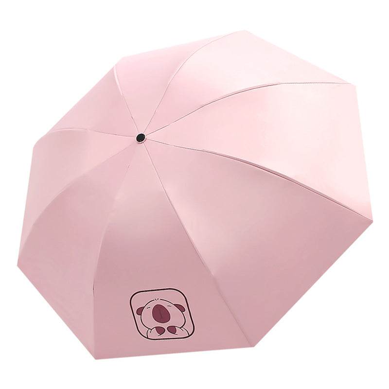 Ladies child-friendly umbrella with playful design Kalsten