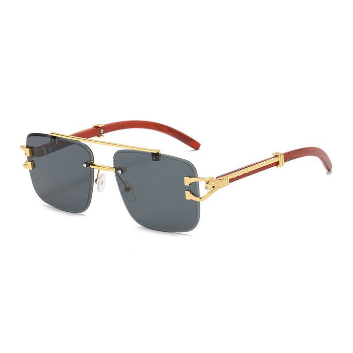 Women's Luxury Sunglasses with Wood and Metal Combination Kalsten