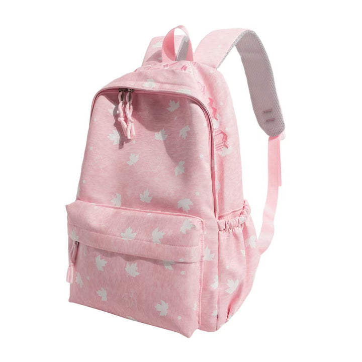 Stylish Leaf-Patterned Backpack Kalsten