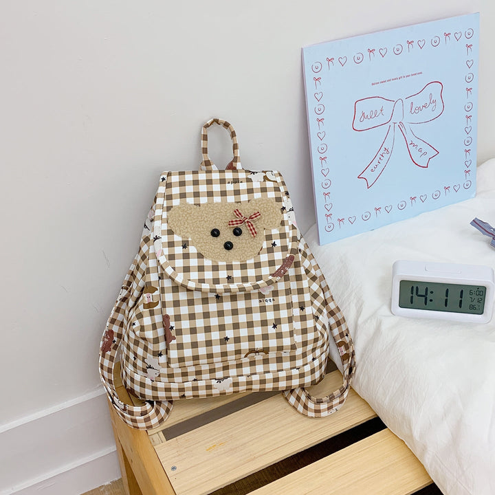 Cute Character-themed School Backpack