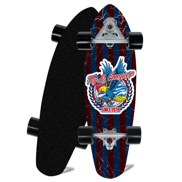 Mini Cruiser Skateboard with Ergonomic Design Kalsten