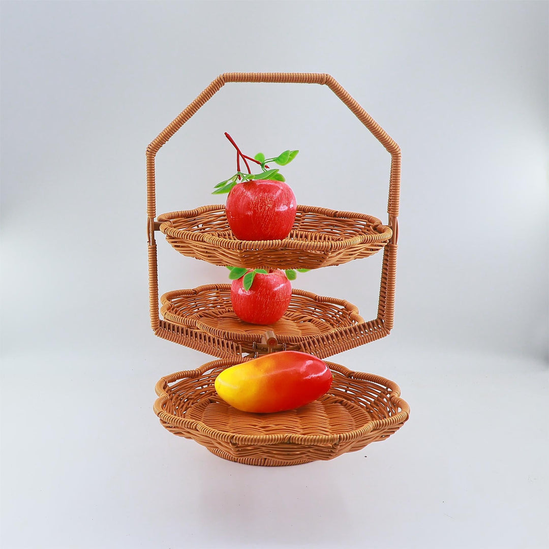 With an elegant three-tier fruit bowl Kalsten