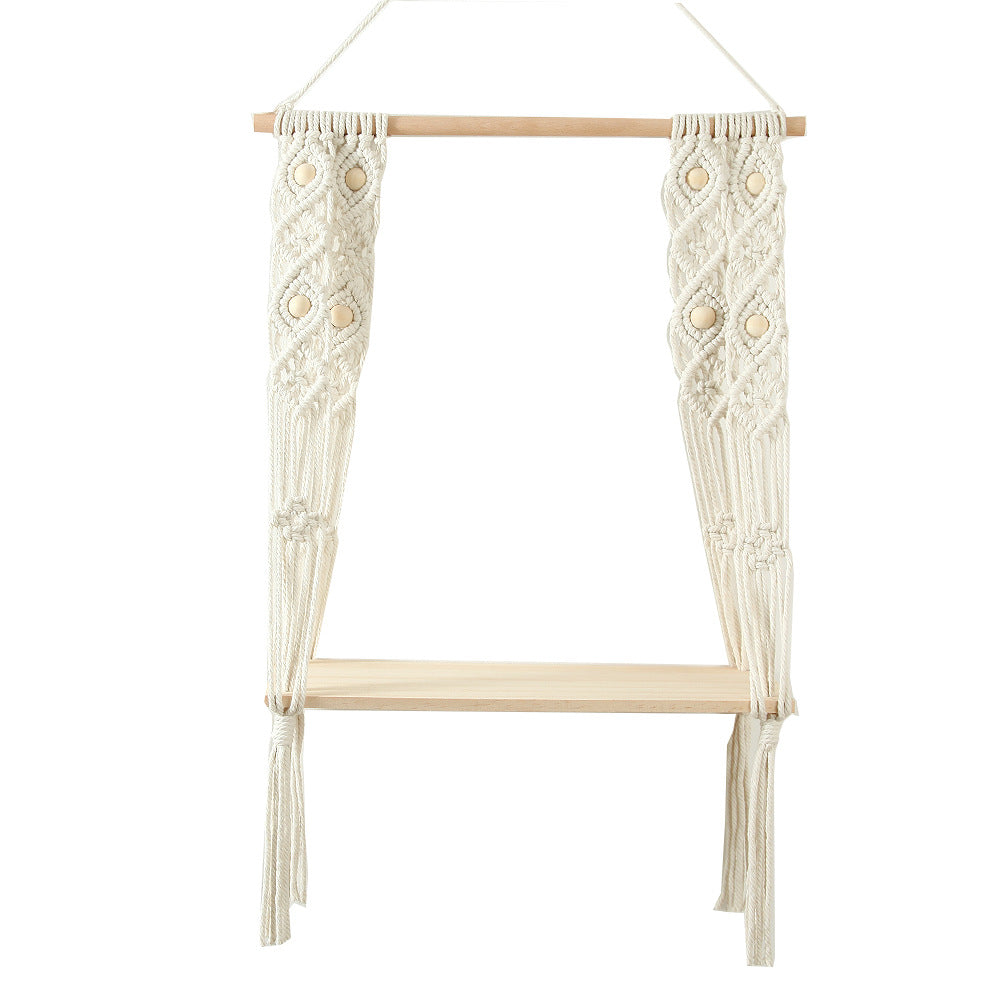 Decorative Macrame Shelf Acalora