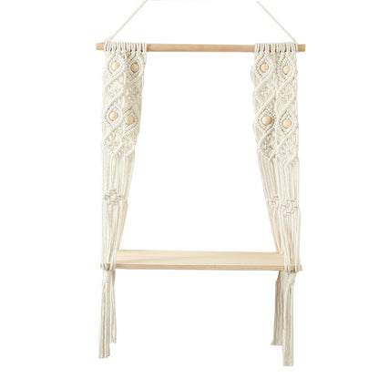 Decorative Macrame Shelf Acalora