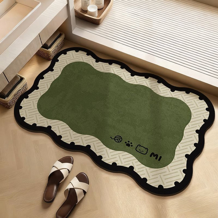 Decorative Bath Mat Kalsten