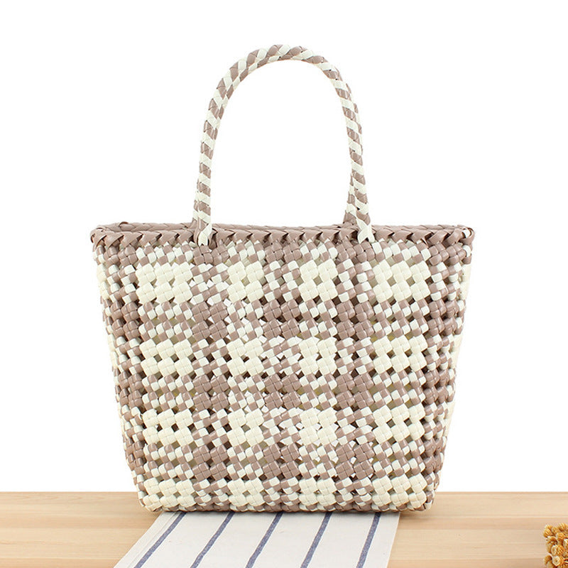 Beach and shopping bag made of high-quality woven material Kalsten