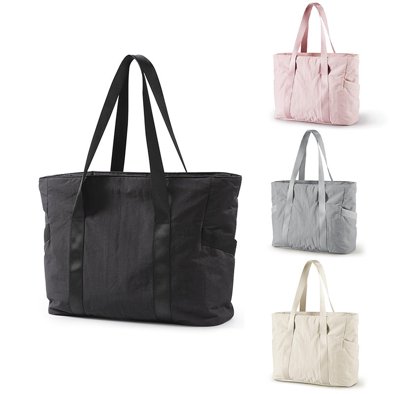 Spacious tote bag with side pockets Kalsten