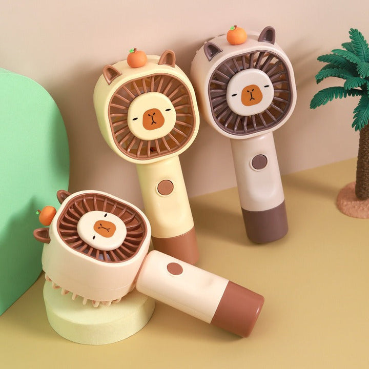 Unisex Portable Mini Hand Fan with Cute Animal Design Kalsten