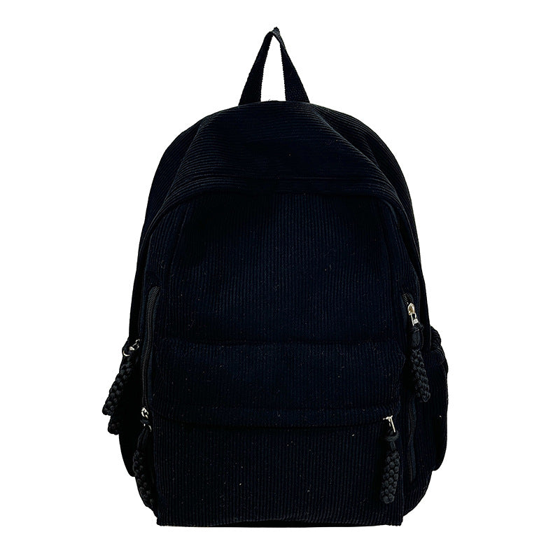Textured Fabric Everyday Backpack Kalsten
