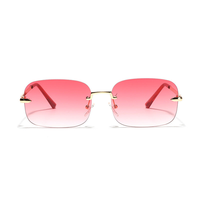 Women Oversized Sunglasses with Filigree Metal Frame Kalsten