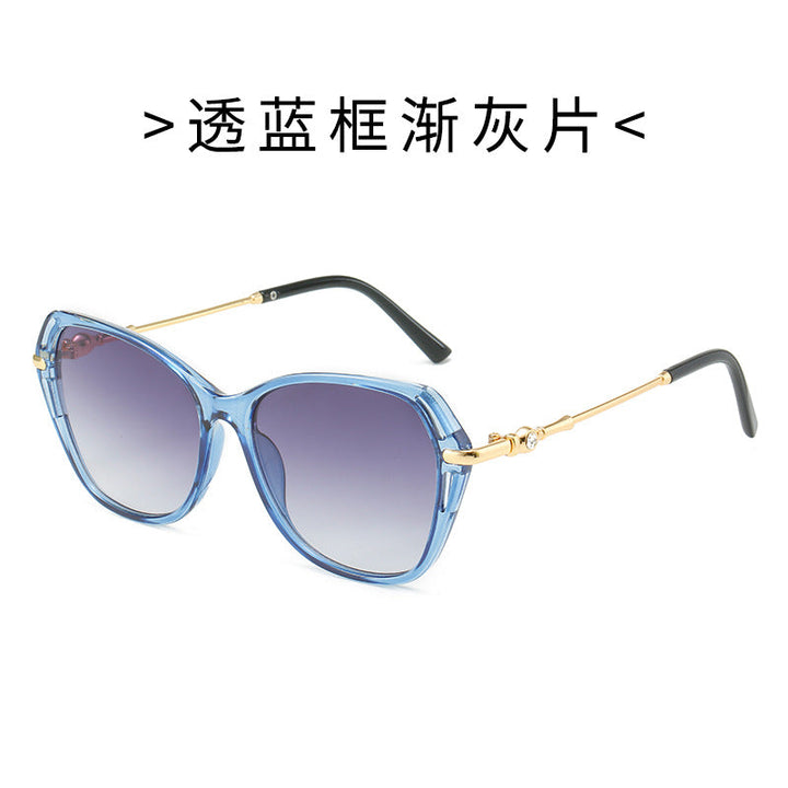 Women's fashionable Cat-Eye sunglasses with elegant metal frame Kalsten