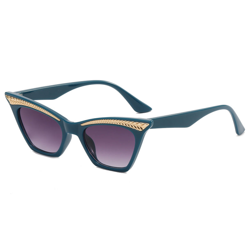 Ladies Cat-Eye Sunglasses with Luxurious Detail Kalsten