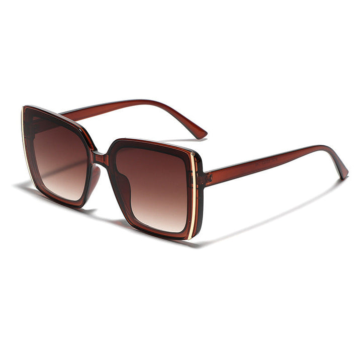 Women oversized designer sunglasses with unique frame Kalsten