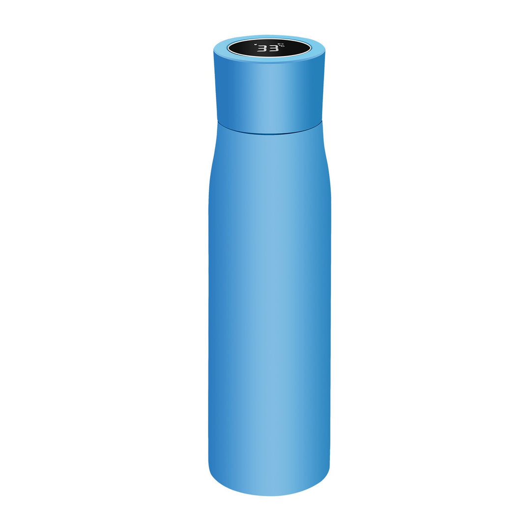 Unisex nan vacuum insulated stainless steel drinking bottle with sleek ergonomic design and leak proof screw cap Kalsten