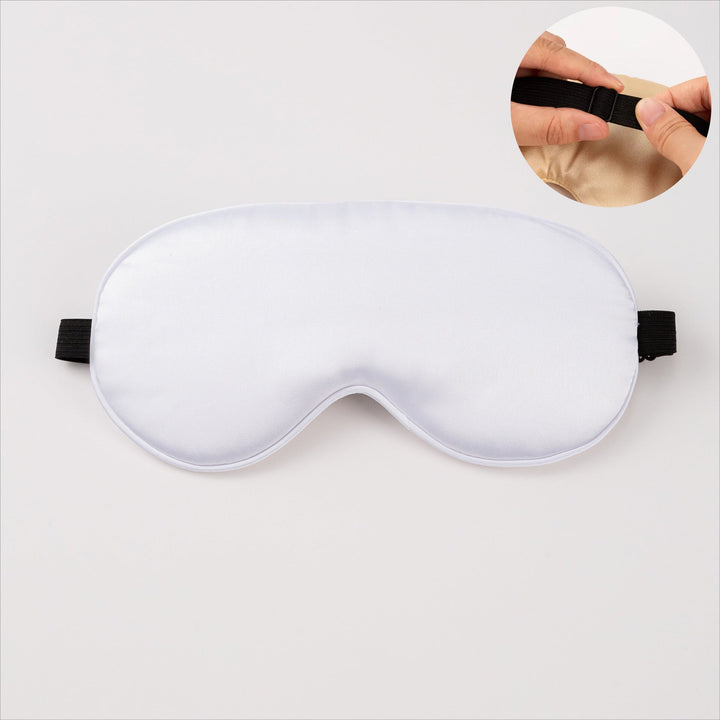 Unisex nan ergonomic sleep mask with adjustable elastic band and soft satin surface Kalsten