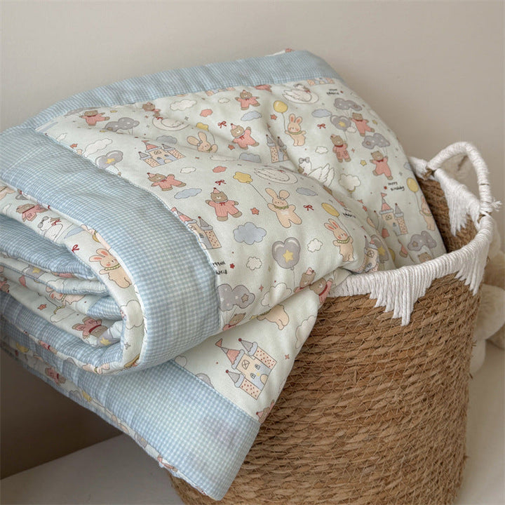 Women’s children's duvet with playful doll pattern Kalsten