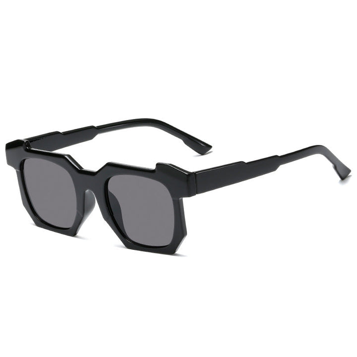 Ladies geometric sunglasses with striking, high-quality plastic frame Kalsten