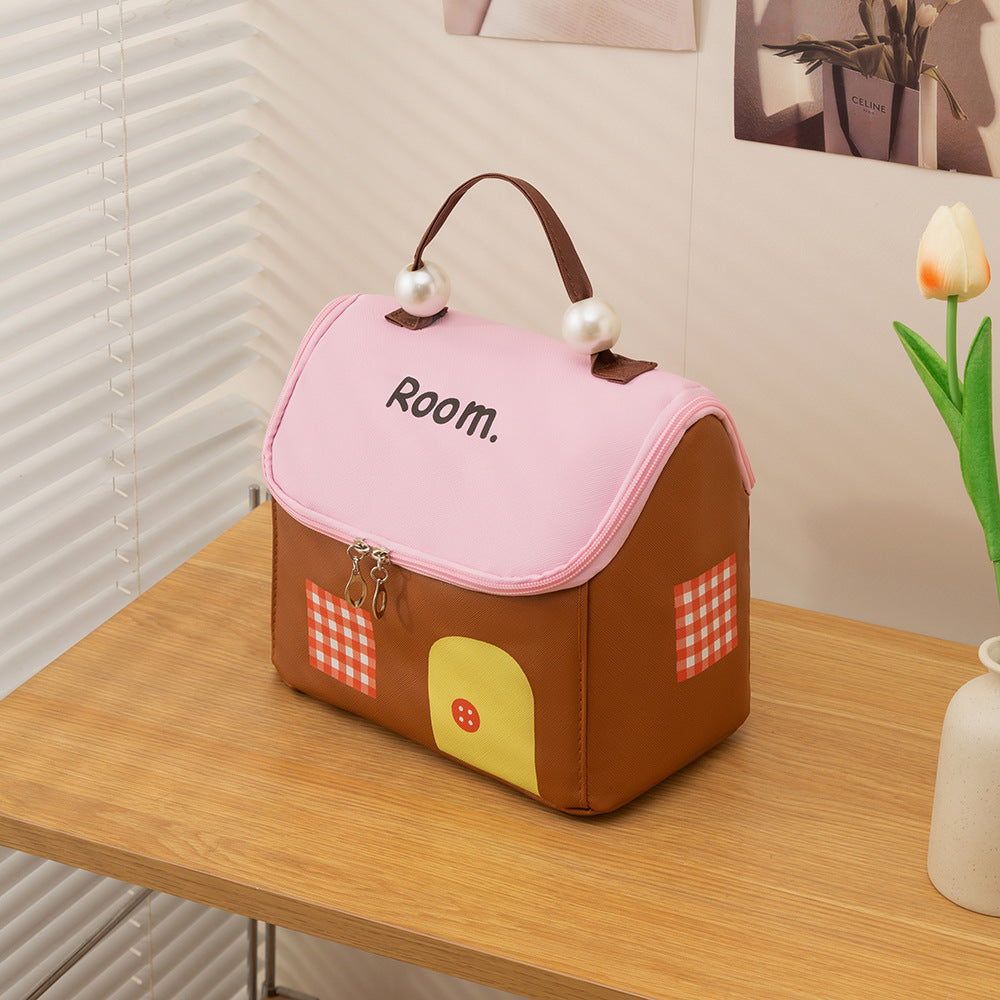 Cute House-Shaped Storage Bag Kalsten