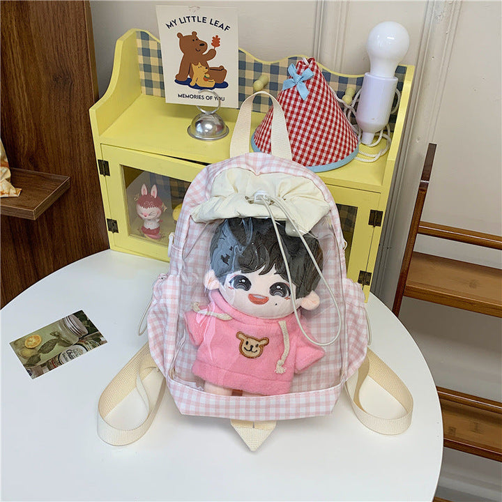 Children's Plush Character-Inspired Mini School Backpack