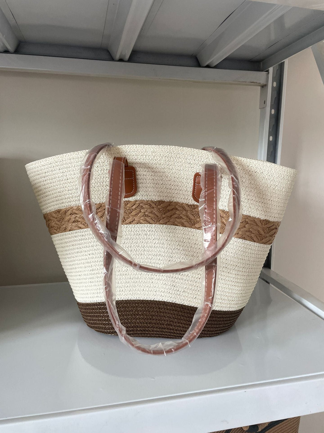 Elegant Braided Shopping Bag Kalsten