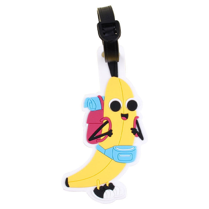 Fun Banana Character Luggage Tag Kalsten