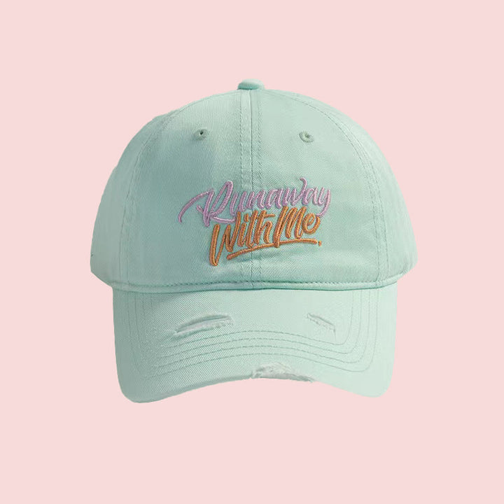 Women's Graphic Embroidered Adjustable Baseball Cap Kalsten
